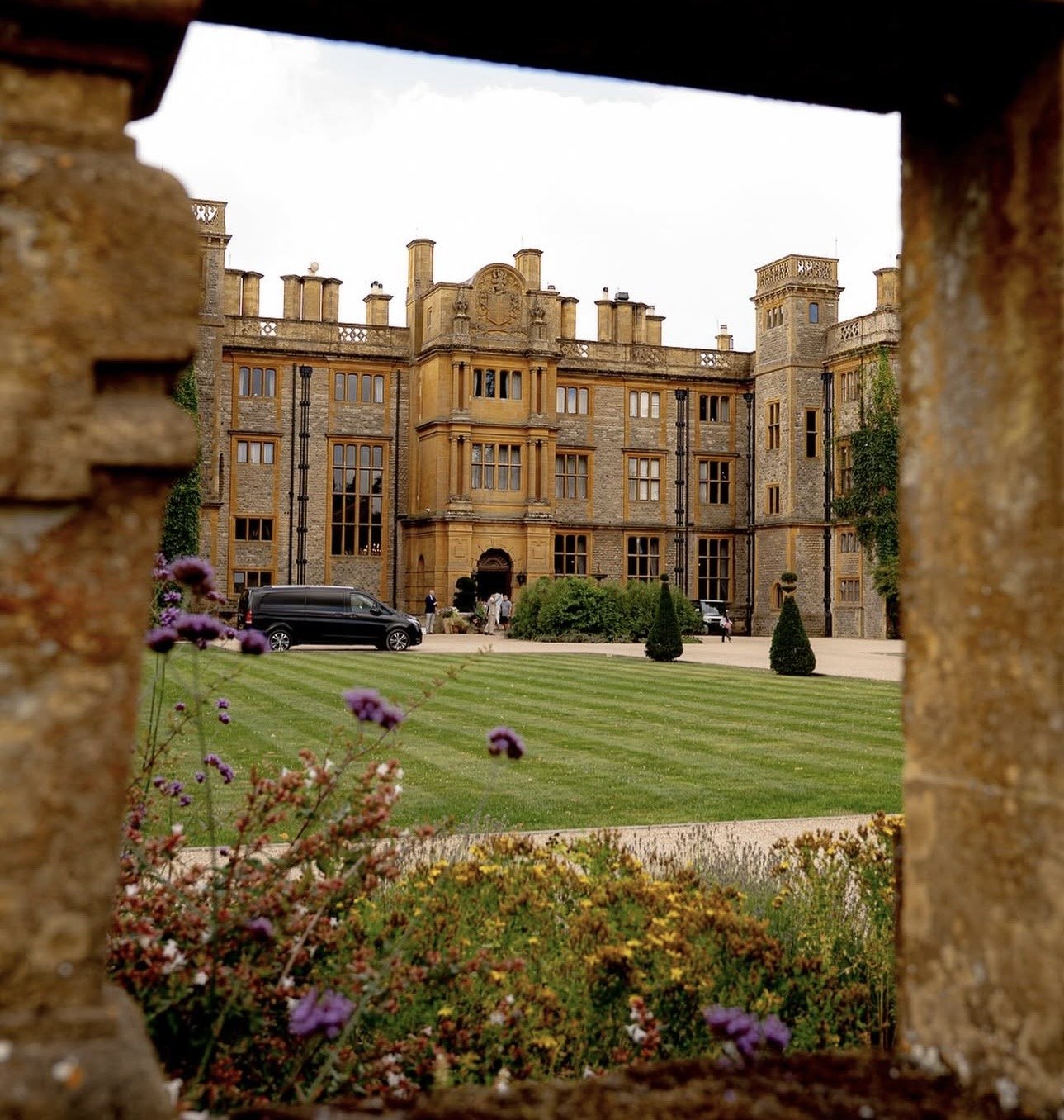 Fortius Driven V-Class at an English country house on a tour